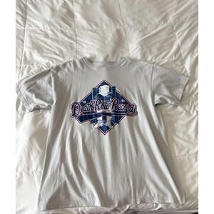 Death Row Records T-Shirt Gray Size Large Men's